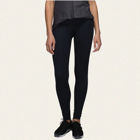 Lululemon Wunder Under Pant *Cotton (Roll Down) - Picture 2 of 11